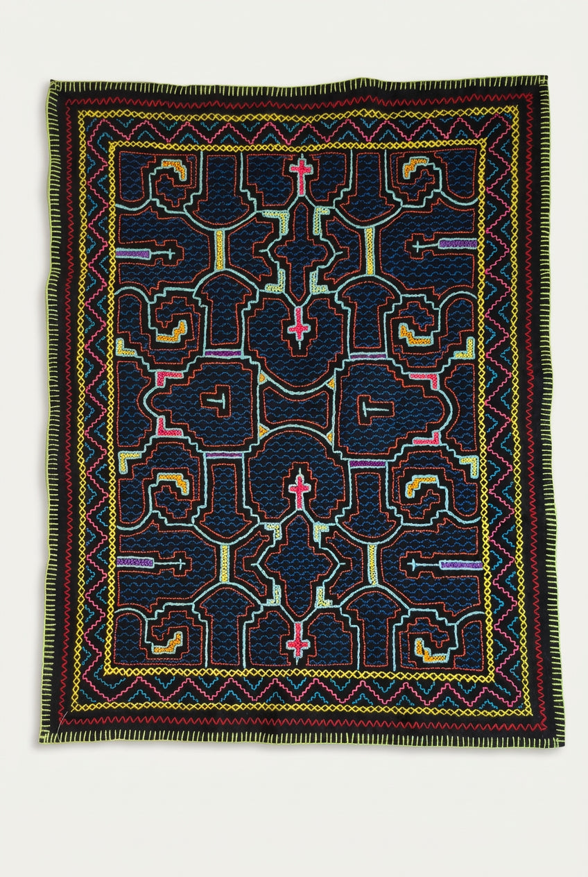 Shipibo Ceremony Cloth | Traditional Shipibo Textile