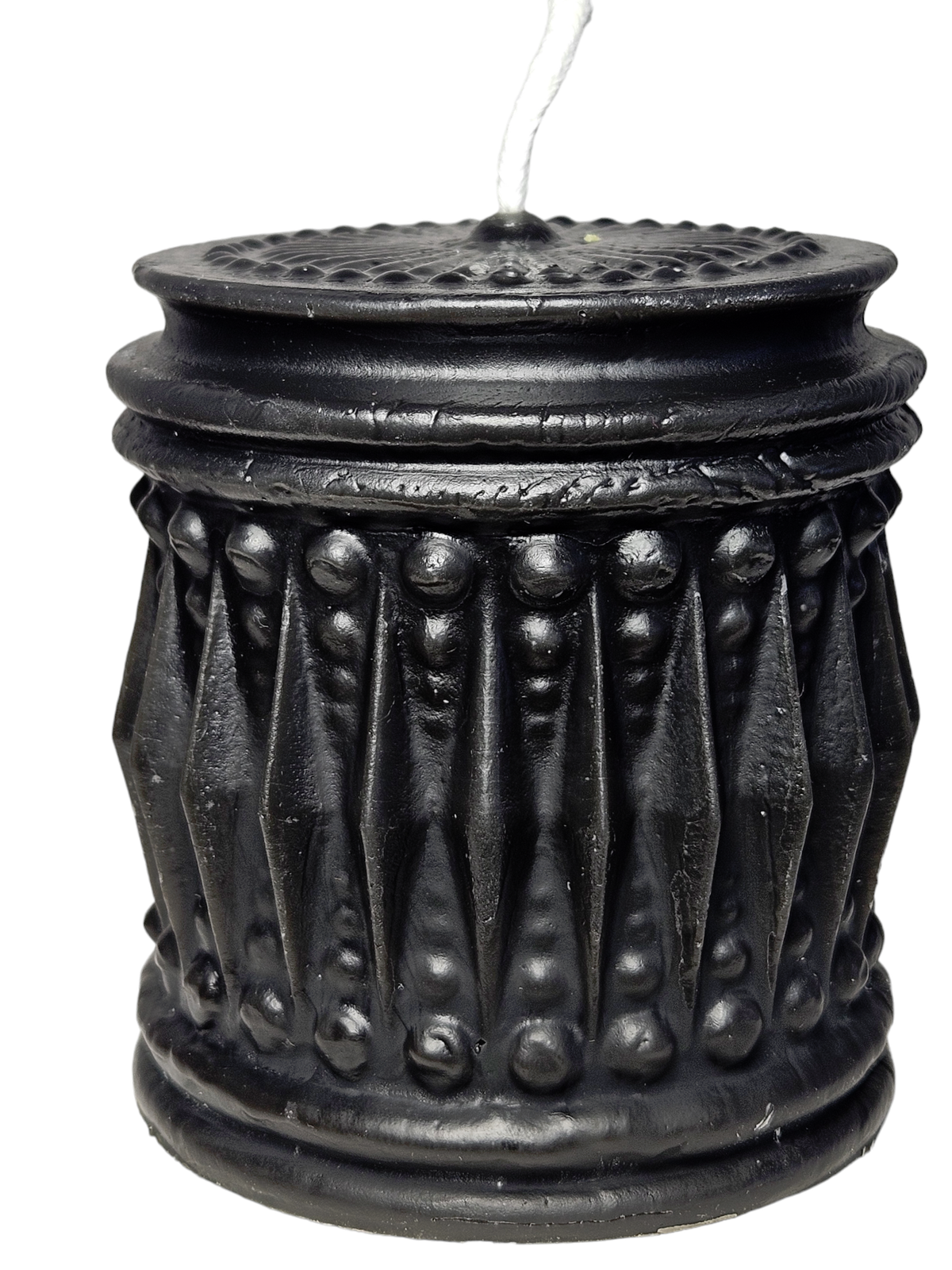 Crystal Pillar Candle | 100% Canadian Beeswax