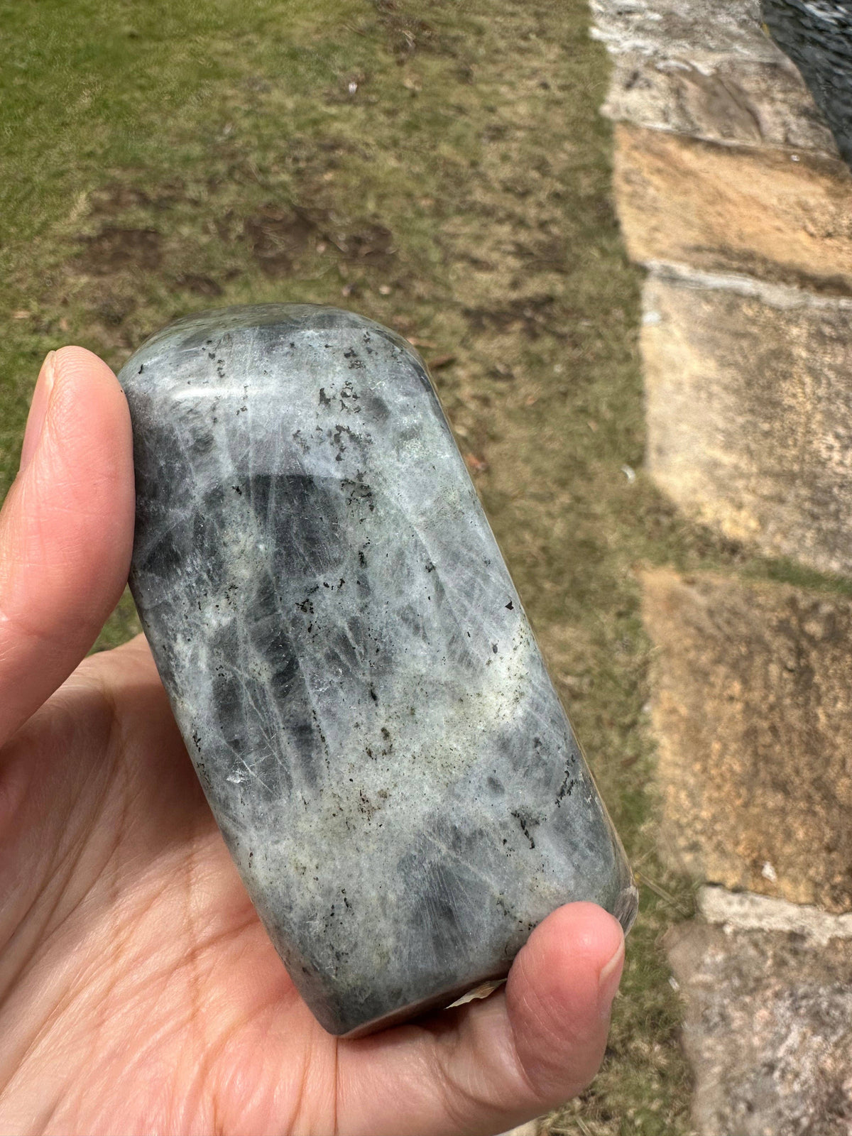 Purple Labradorite Free Form from Madagascar | Rare Flash Crystal