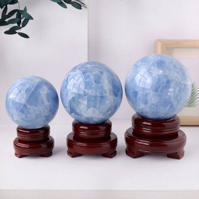 Celestine Sphere | Crystal for Peace & Spiritual Connection