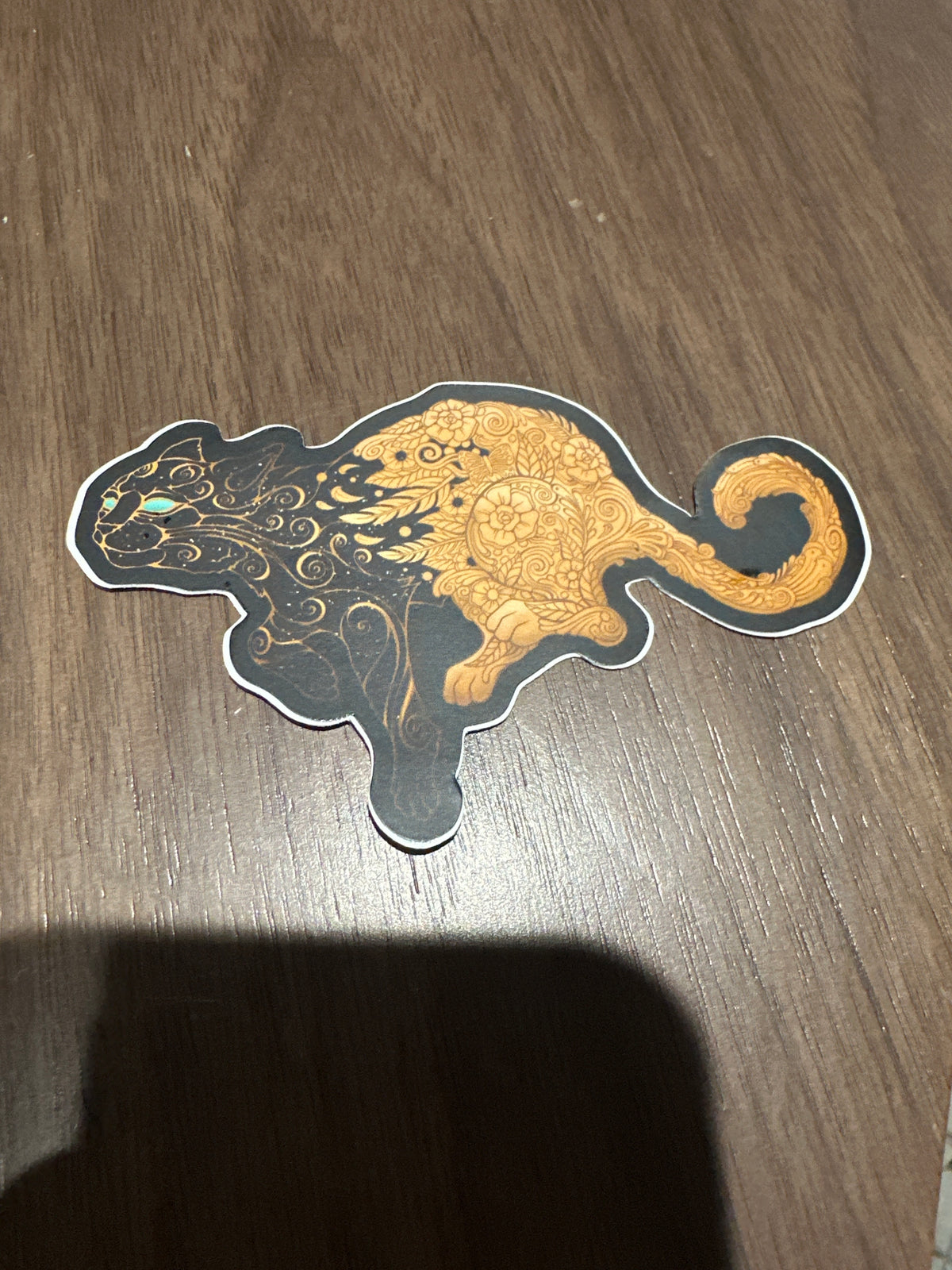 Cosmic Kitty Sticker | Fig