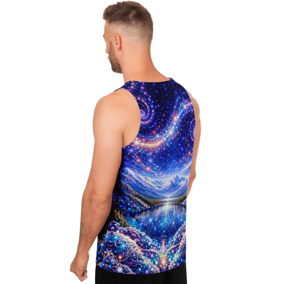 Cosmic Oracle Tank Top | Visionary Artwork