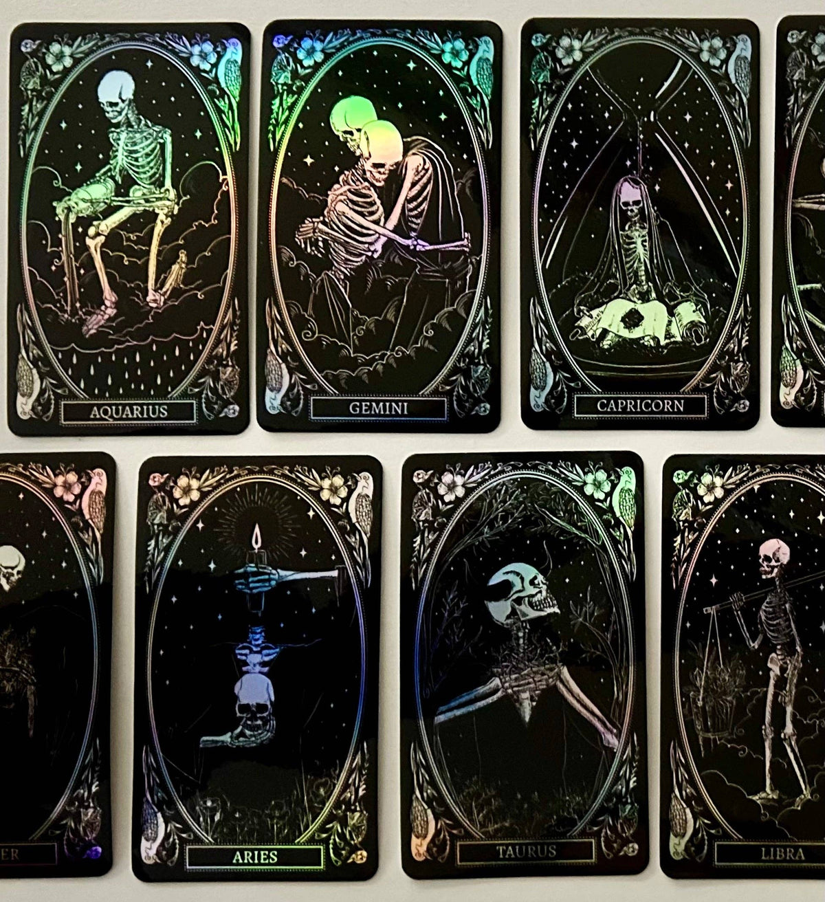 Zodiac Holographic Sticker | The Mirror Oracle
