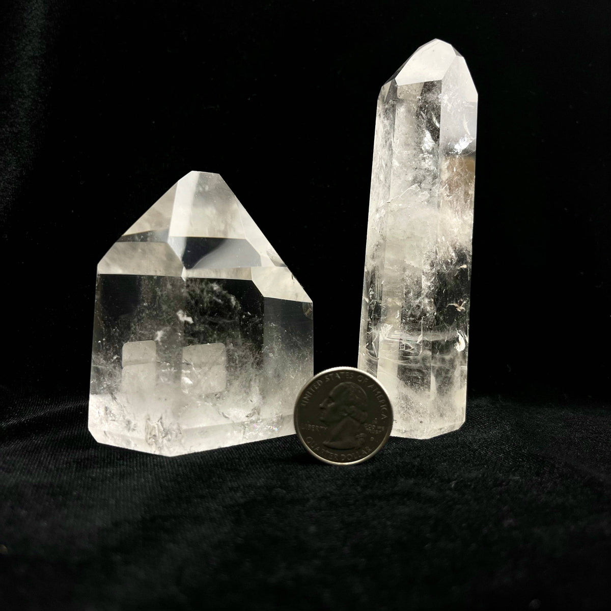 A Grade Clear Quartz Point | Master Healer Crystal from Brazil