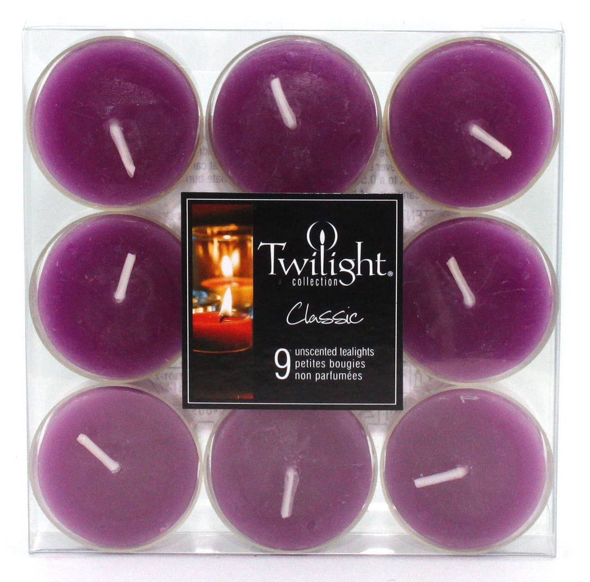 Twilight Aubergine Tealight | Unscented