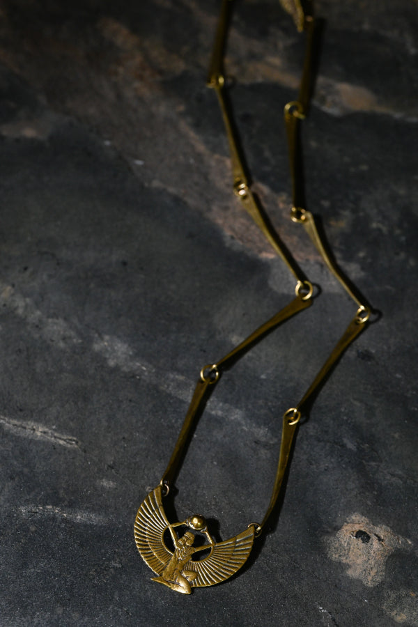 Isis Necklace | Reclaimed Metal | Alkemie Jewelry