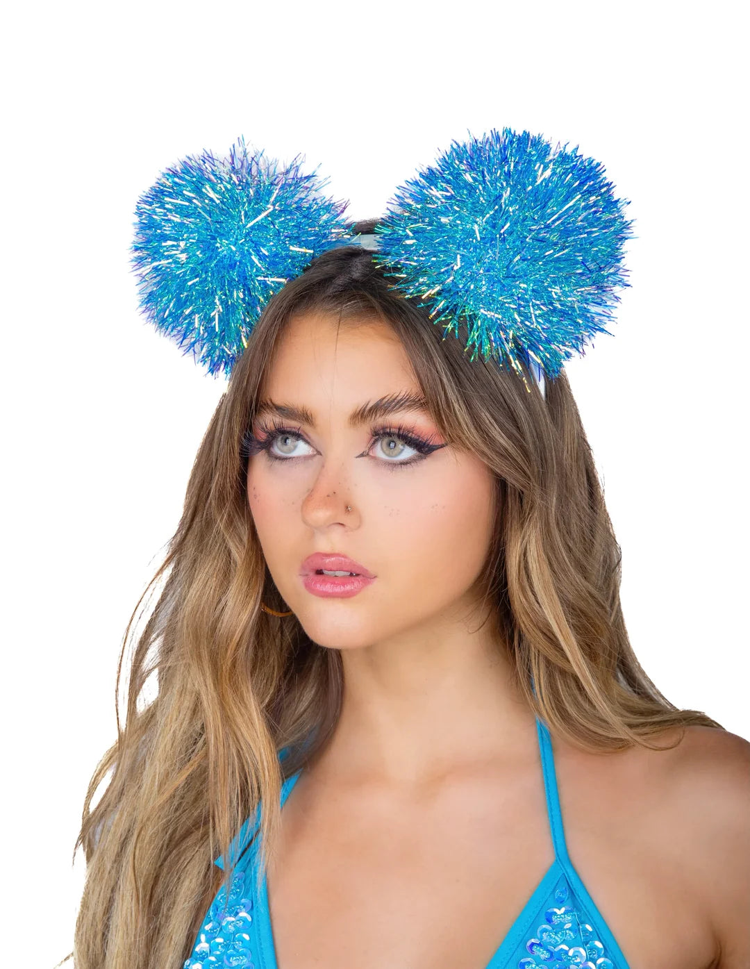 Pom Pom Headband | Colorful Festival Hair Accessory