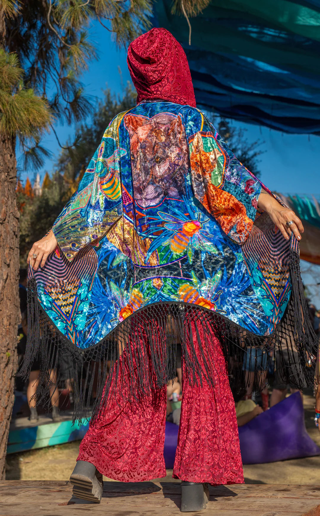 Lyon's Mural Kimono | Android Jones | Warrior Within Designs