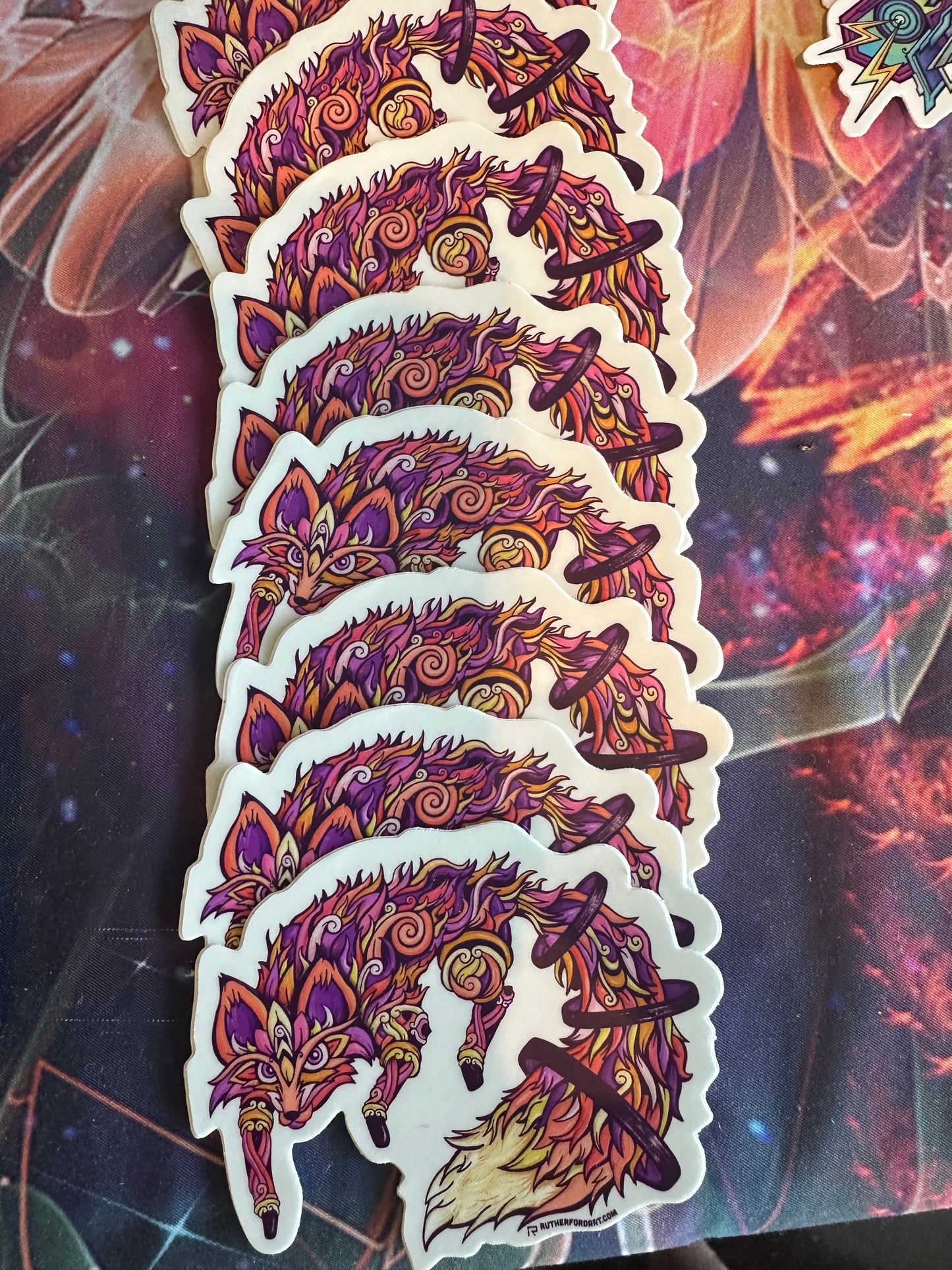 Rapossa Sticker | Rutherford Art