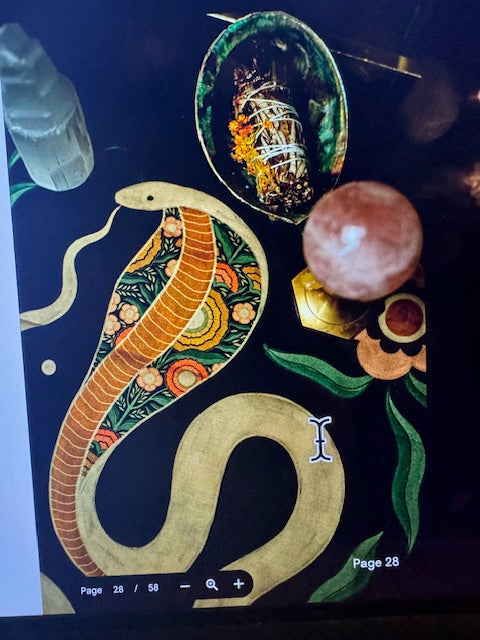 Serpent Altar Cloth | Hilary Jane Artwork