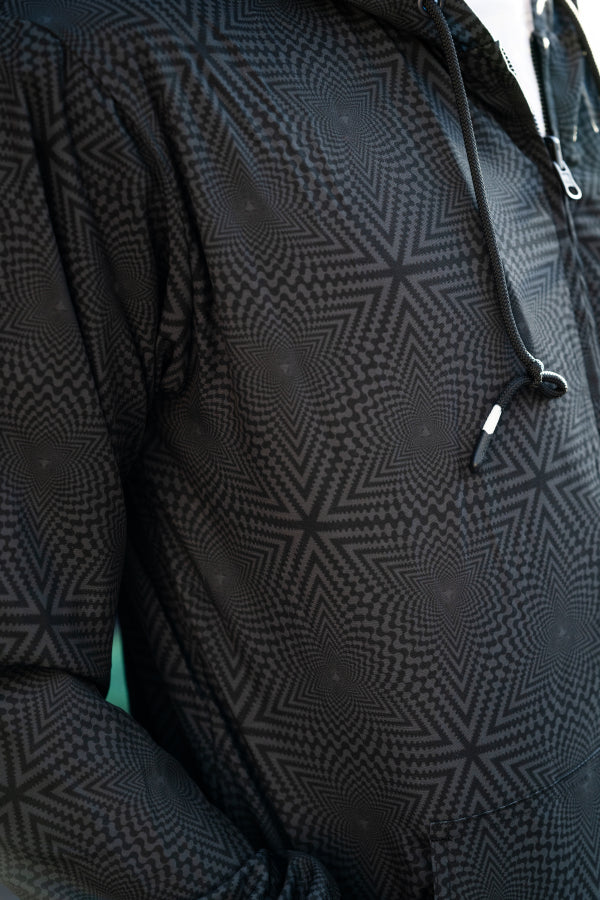 Curandero Reversible Satin Jacket | Luke Brown Art | Threyda