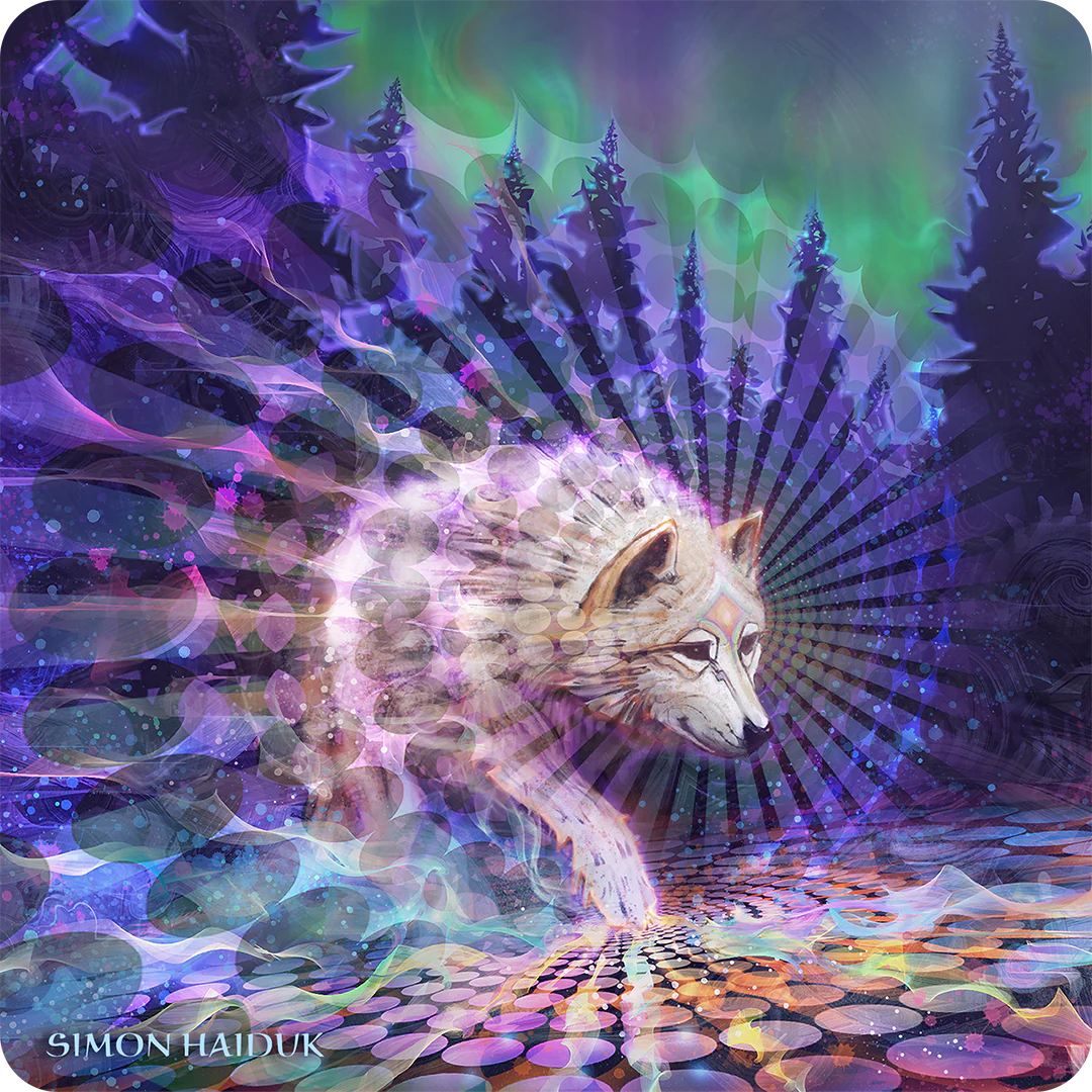 Spirit Wolf Sticker | Simon Haiduk