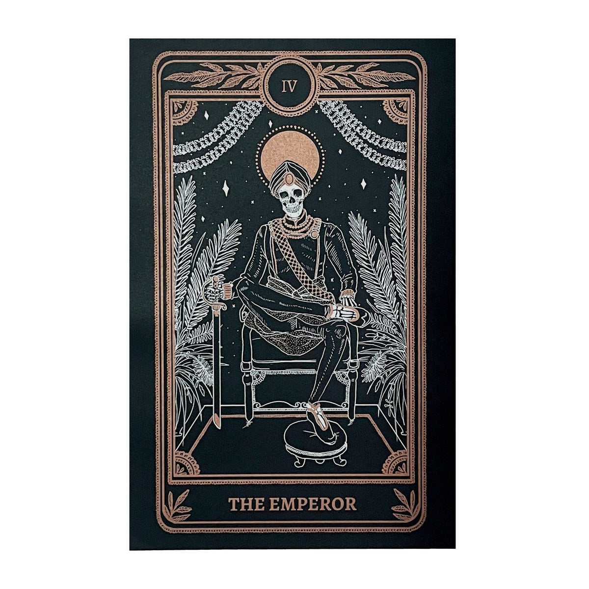 Marigold Tarot Print – The Emperor | Amrit Brar