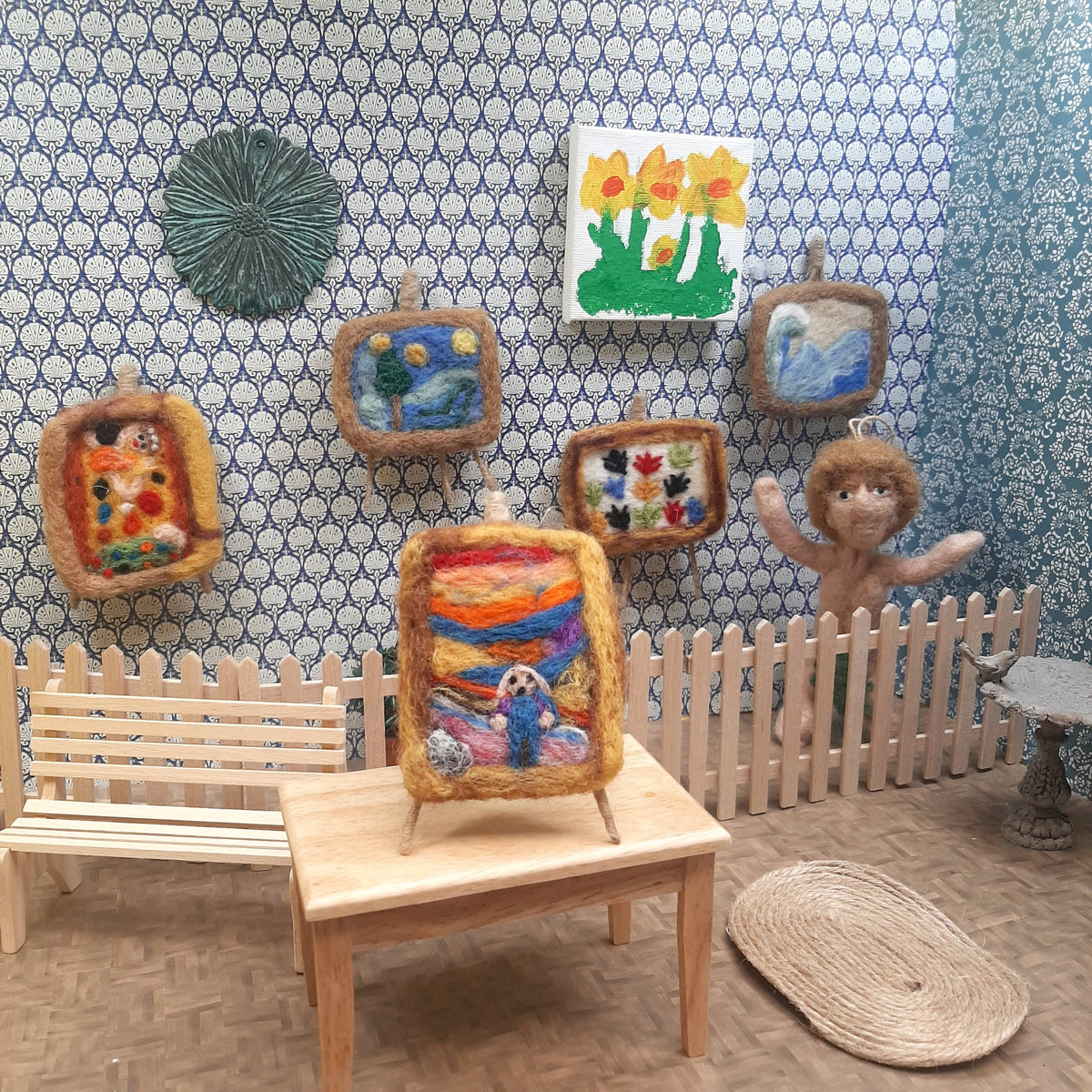 Felt Marvellous Masterpieces Art Decoration