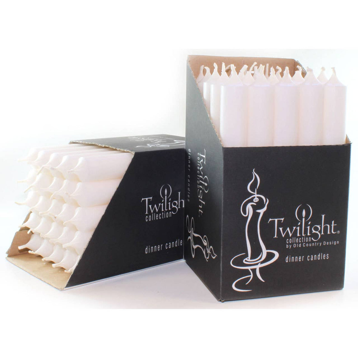 White 7" Dinner Candle | Unscented