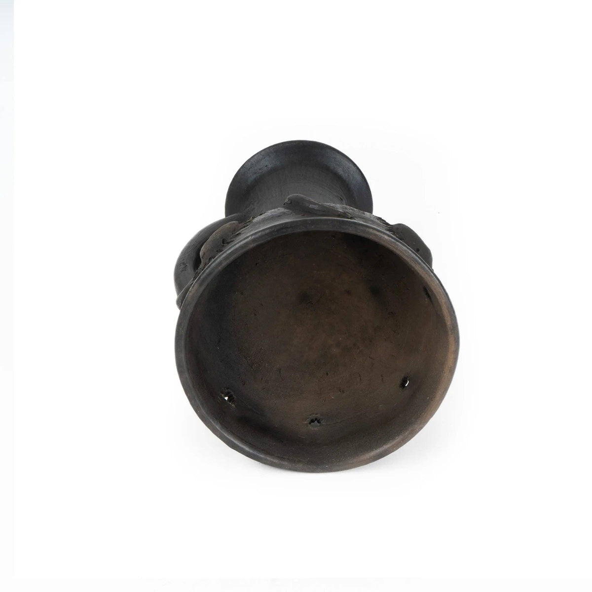 Oaxaca Sun & Moon Copalera | Hand-Polished Clay