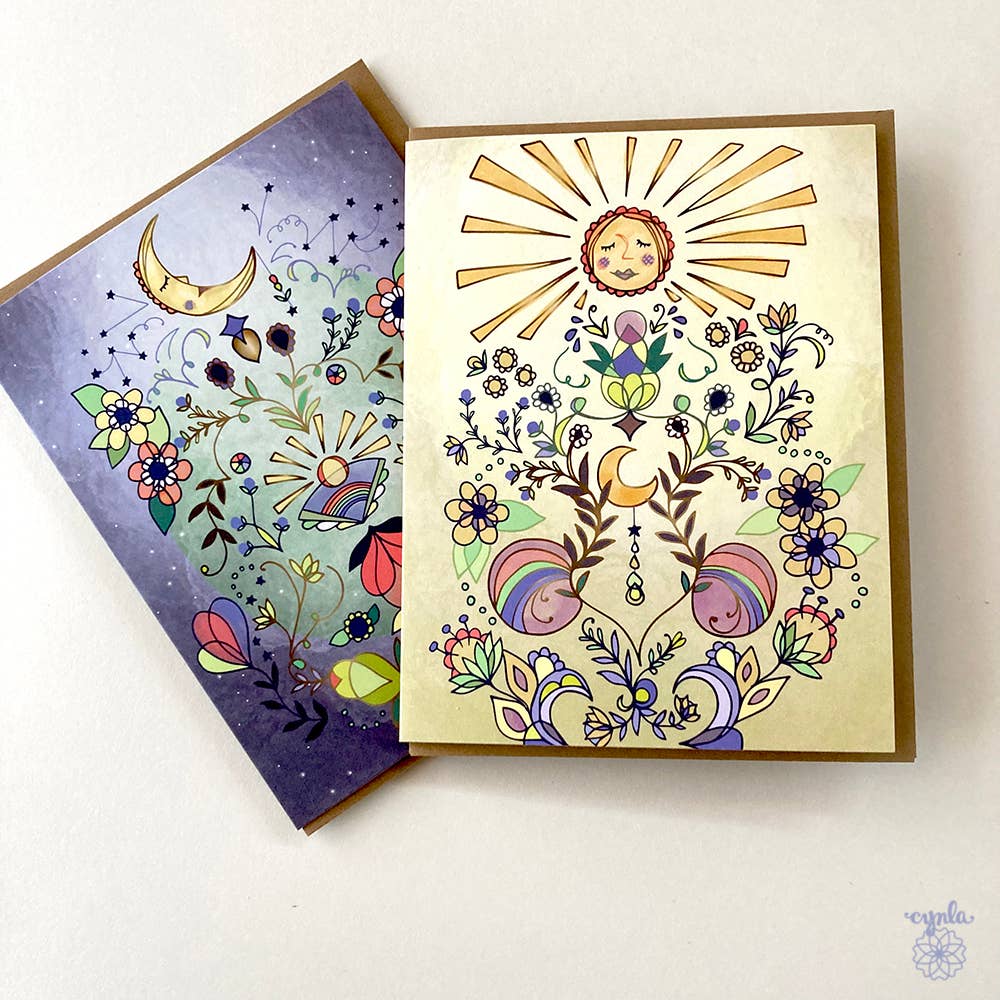 Sun Glow Greeting Card | Cindy LaColla