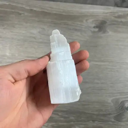 Selenite Tower | Crystal of Light & Energy Cleansing