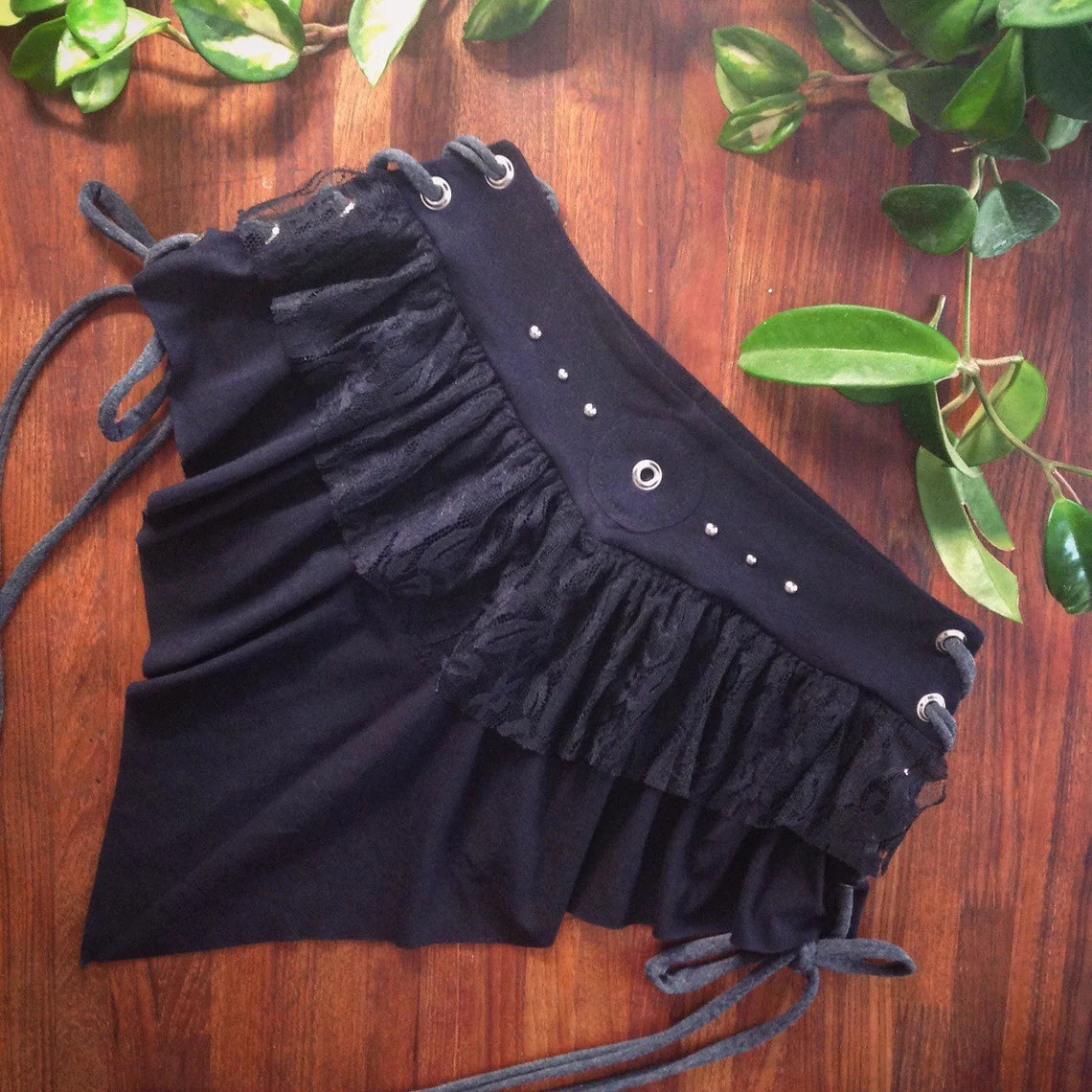 Gazania Belt | Lace Festival Belt Skirt | Blue Lotus Apparel