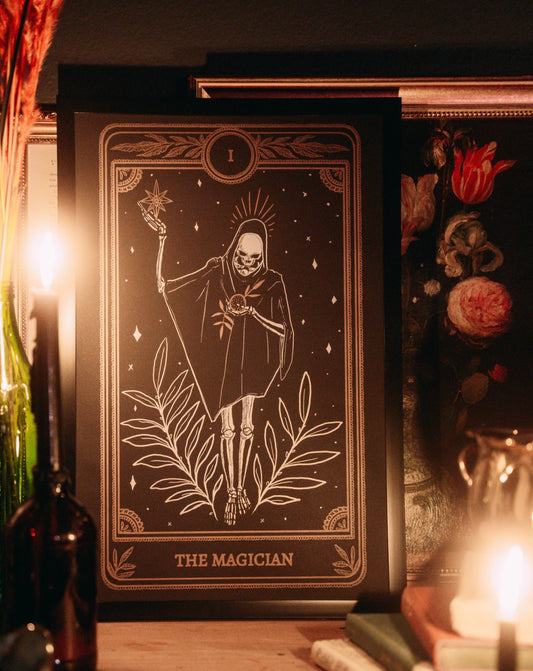 Marigold Tarot Print – The Magician | Amrit Brar