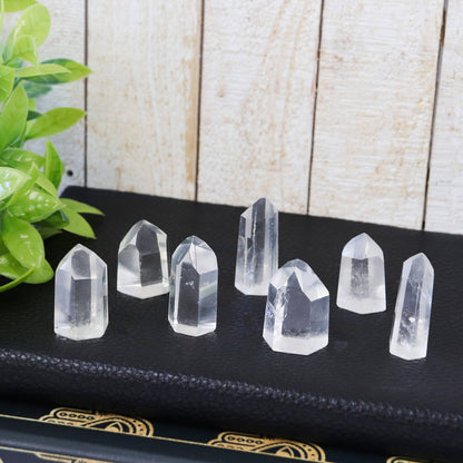 Clear Quartz Mini Tower from Brazil | Master Healer Crystal