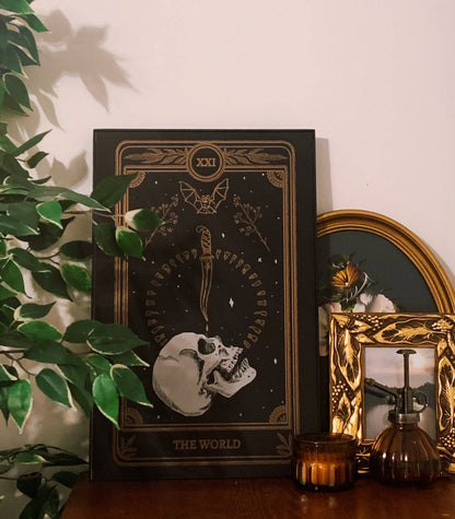 Marigold Tarot Print – The World | Amrit Brar