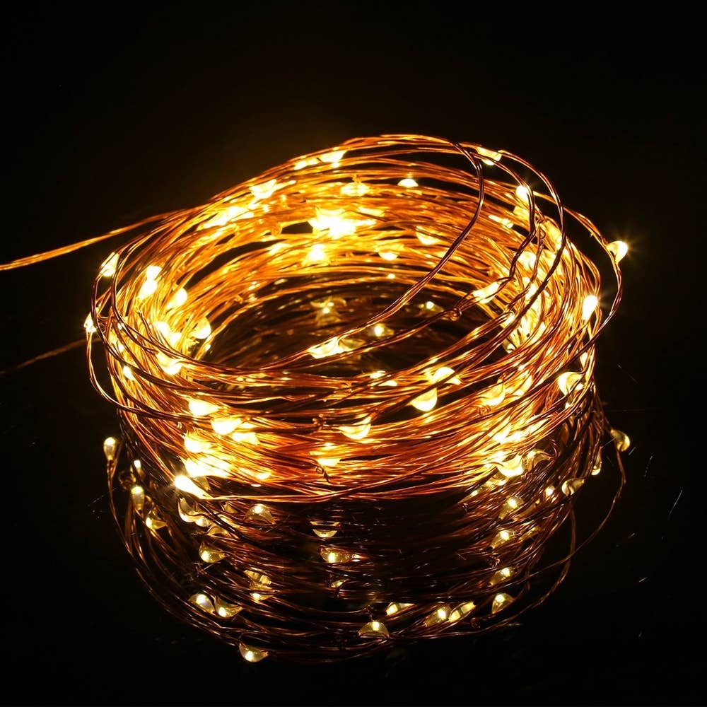 Copper Wire Fairy Lights | Battery Powered Ambient Lighting