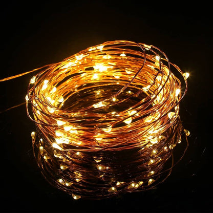 Copper Wire Fairy Lights | Battery Powered Ambient Lighting