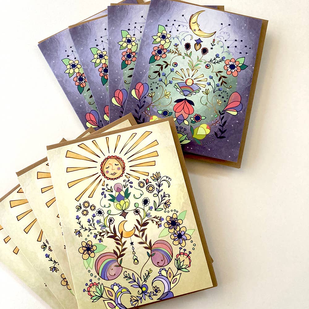 Sun Glow Greeting Card | Cindy LaColla