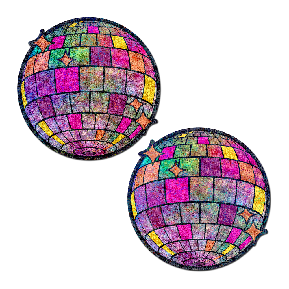 Disco Ball Glitter Pasties | Shimmering Festival Embellishment