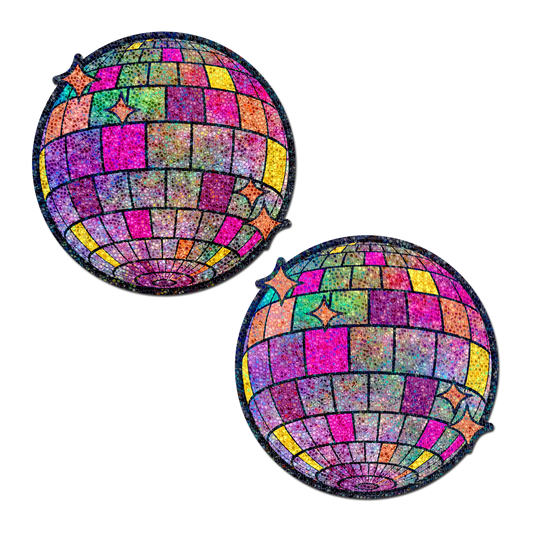 Disco Ball Glitter Pasties | Shimmering Festival Embellishment
