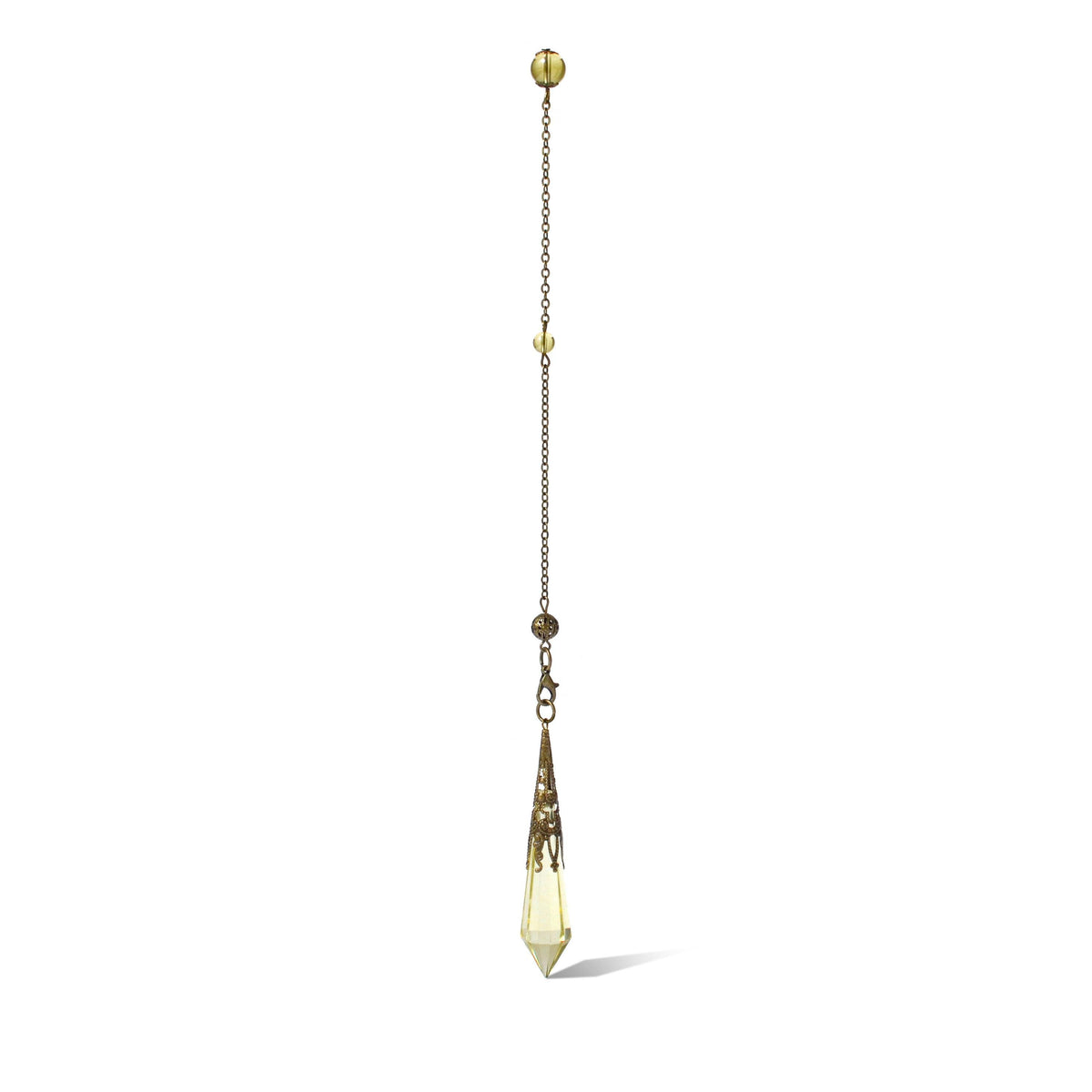 Citrine Pendulum | Abundance, Joy & Clarity