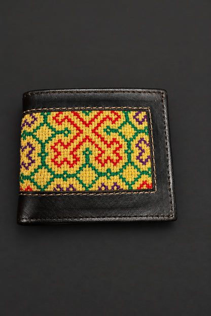 Leather Shipibo Wallets