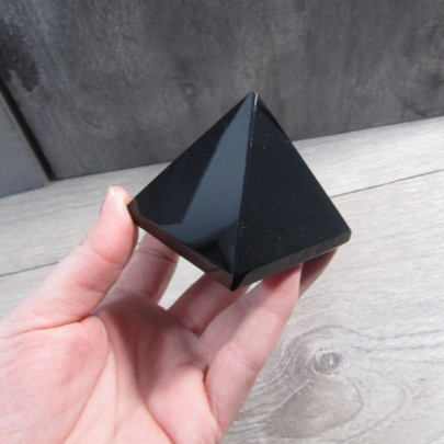 Gemstone Crystal Pyramid | Sacred Geometry Meditation Tool