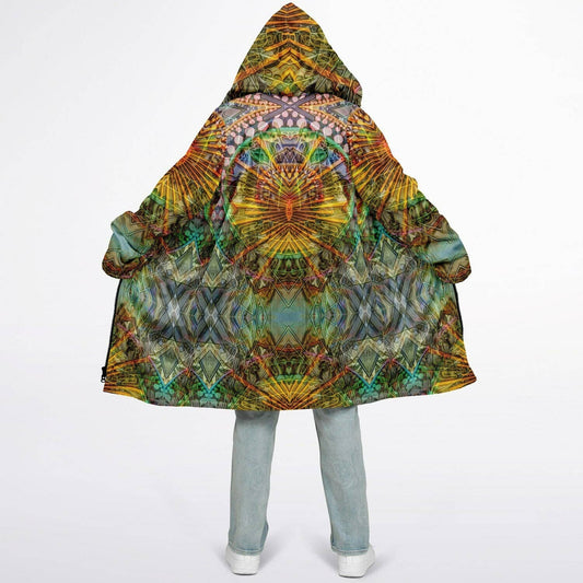 Lotus Guardian Zipper Cloak | Recycled Performance Fleece | Manifestie