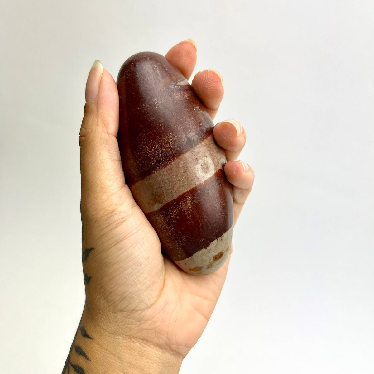Natural Shiva Lingam 4" | Sacred Stone of Balance & Transformation