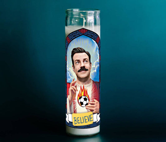 Ted Lasso Prayer Candle | Unscented