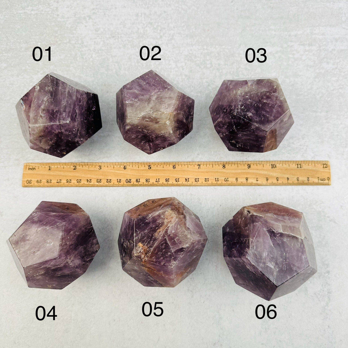 Amethyst Dodecahedron | Sacred Geometry Meditation Crystal