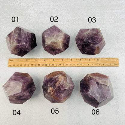 Amethyst Dodecahedron | Sacred Geometry Meditation Crystal