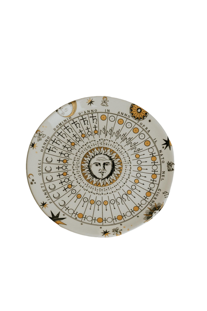 Solar Oracle Ceramic Plate | Celestial Catchall Dish