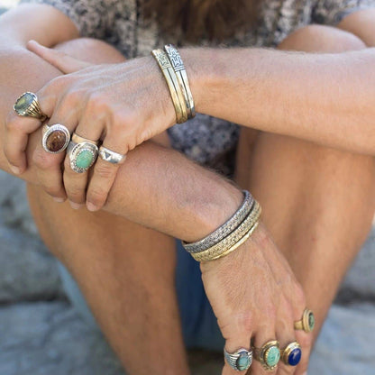 Medicine Wheel Cuff I Bahgsu Jewels