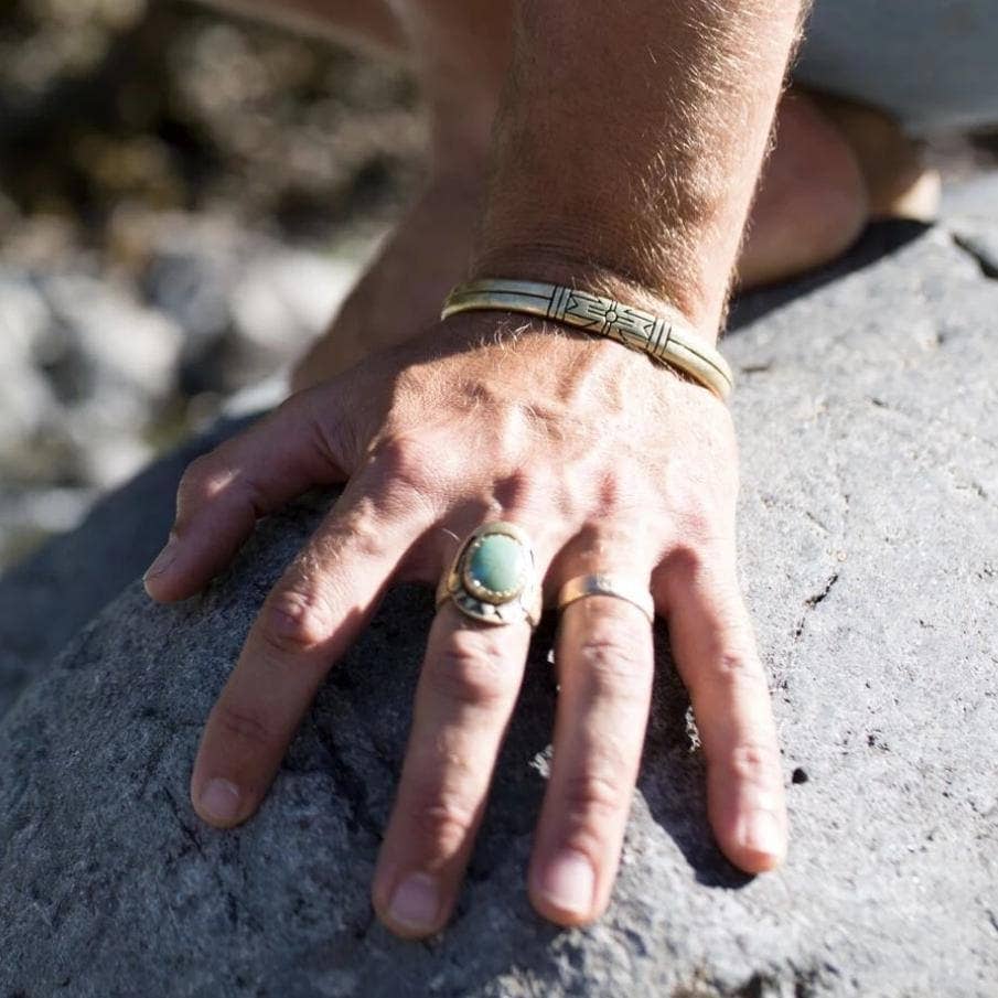 Medicine Wheel Cuff I Bahgsu Jewels