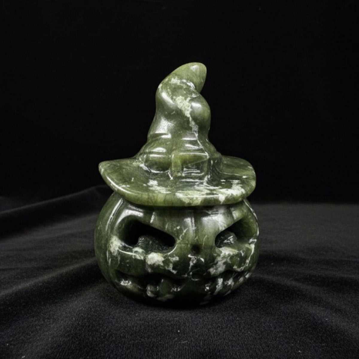 Serpentine Witch Pumpkin Carving