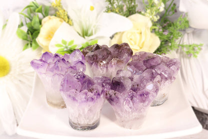 Amethyst Bouquet from Uruguay | Natural Crystal Display Piece