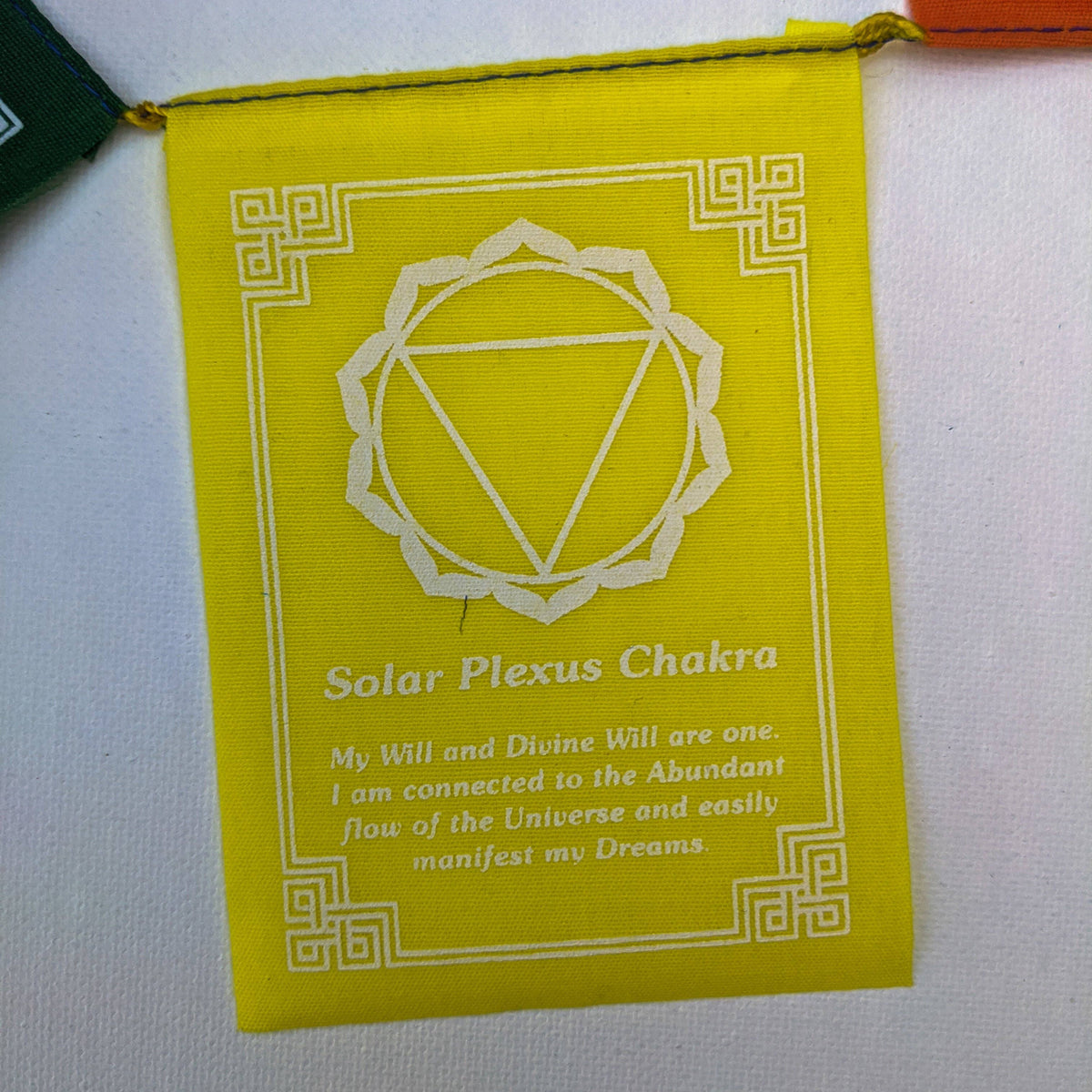 Mini Chakra Prayer Flags | Meditation & Sacred Space Décor