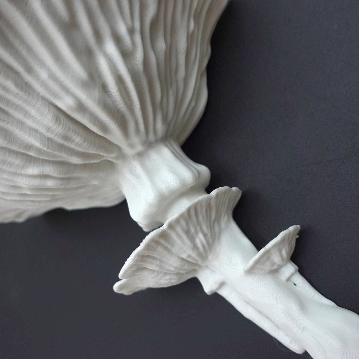 Amanita Fungus Floating Shelf | Sculptural Wall Shelf