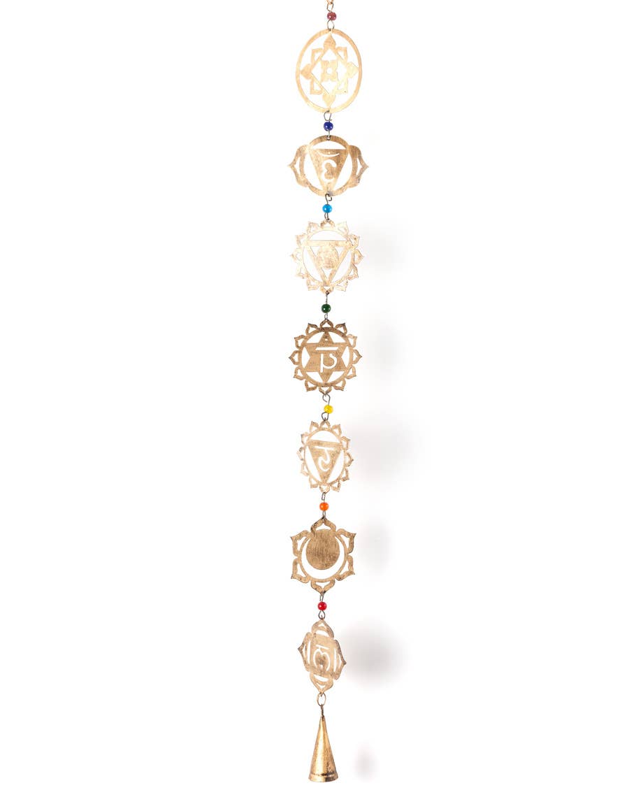 Seven Chakra Bell Garland | Decorative Chakra Chime