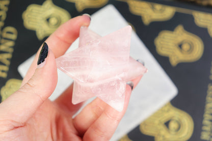 Rose Quartz Merkaba | Sacred Geometry for Love & Healing