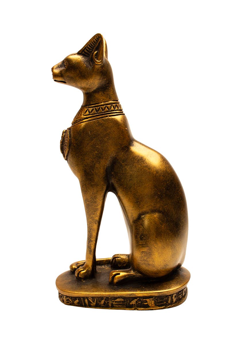 Bronze Bastet Statue | Egyptian Goddess of Protection