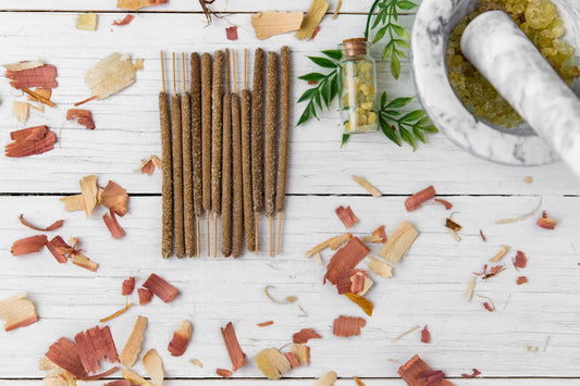 Temple Blend Incense Stick | Cedar, Sage & Frankincense (Single)